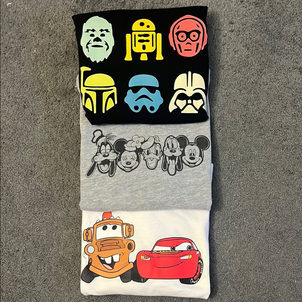 4t Disney t-shirt bundle